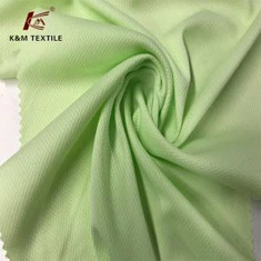 100% poli trikotaj mato Qush ko'zi to'r mato