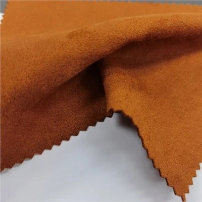 Polyester Spandex Faux Suede mato