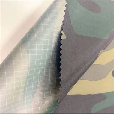 Polyester yirtiqli tafta Camo suv o'tkazmaydigan mato