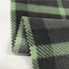 Bosilgan fleece mato