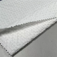 100 Polyester suv o'tkazmaydigan nafas oladigan jakkardli Poly Taslan mato